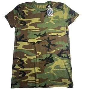 Rothco Men M Camo Short Sleeve‎ Tactical Military T-Shirt